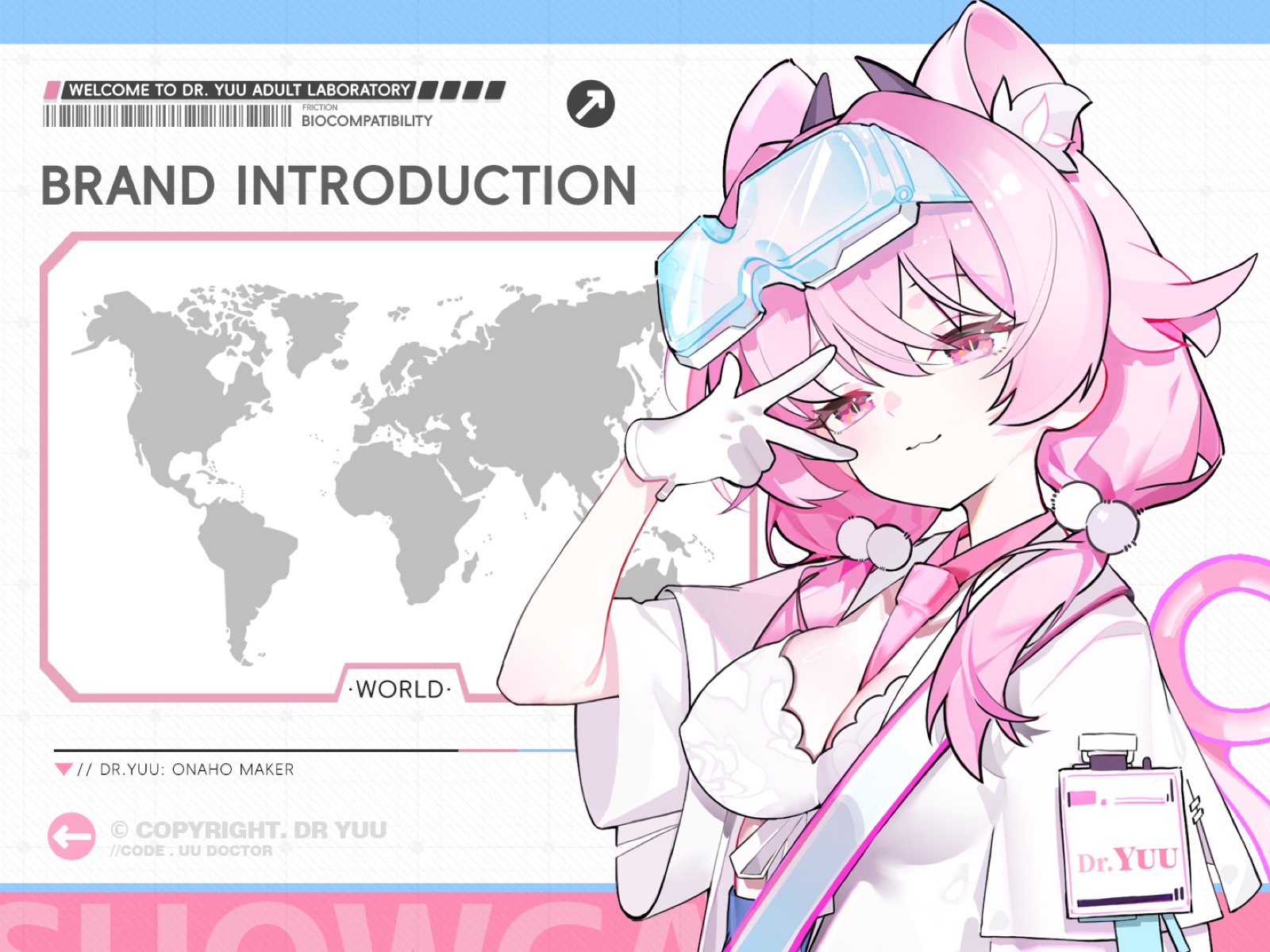Dr.YUU brand introduction visual