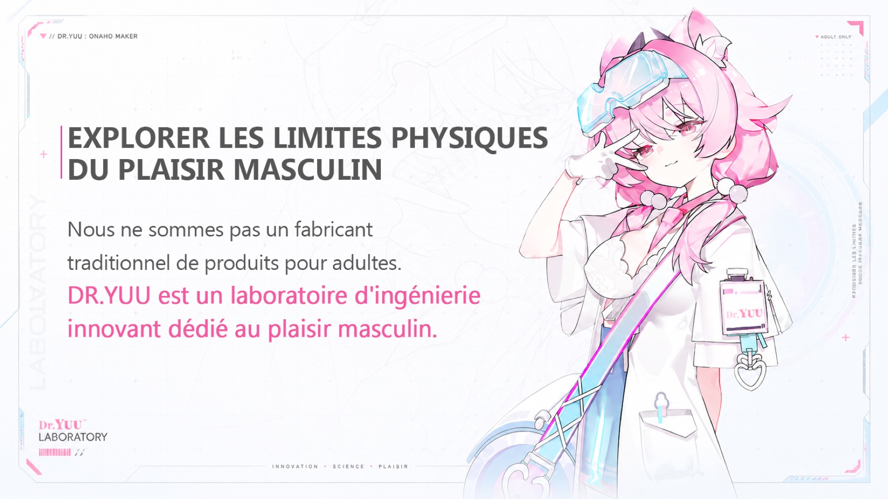 Dr.YUU global homepage hero banner
